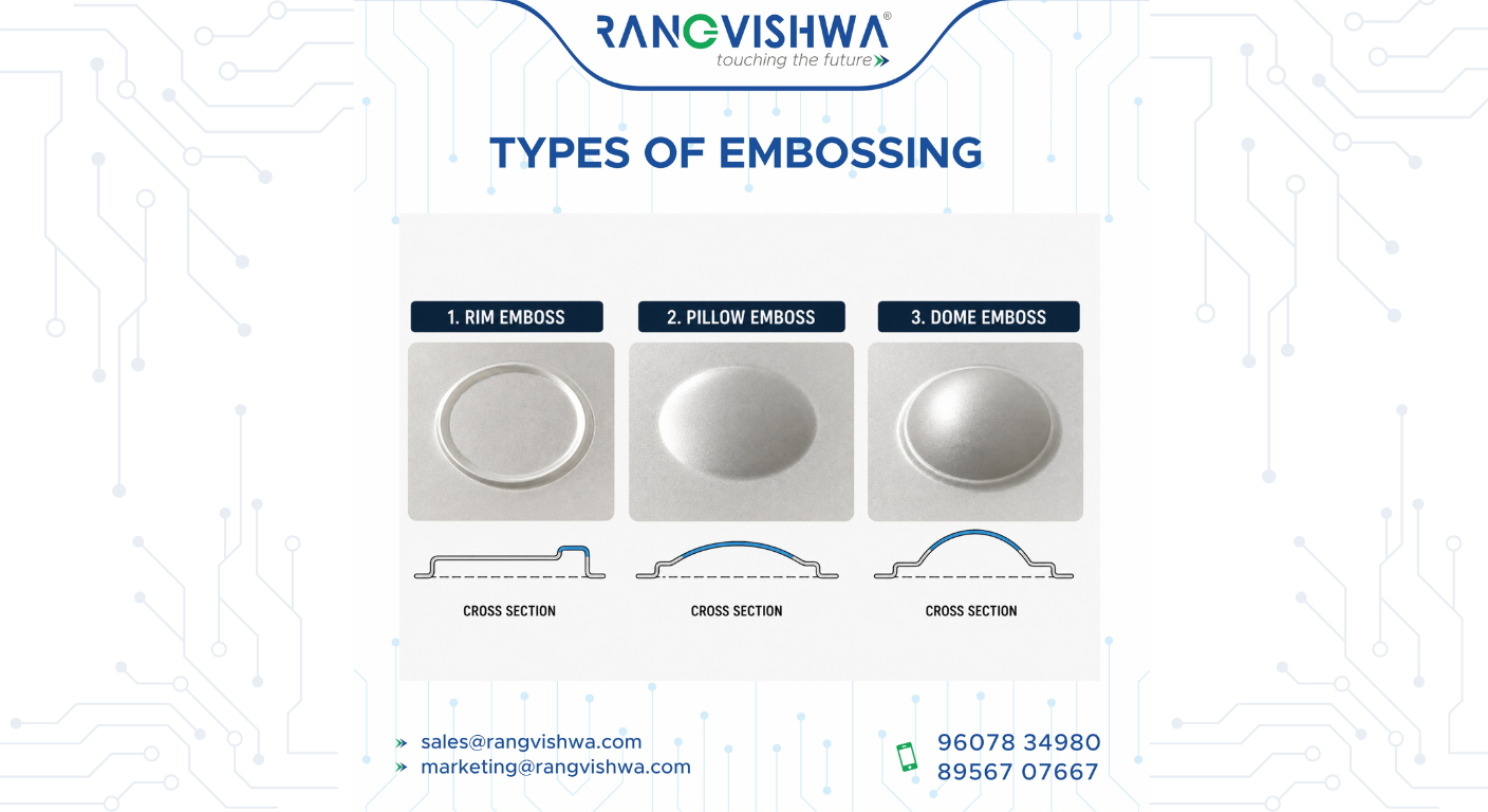 Embossing in Membrane Switch