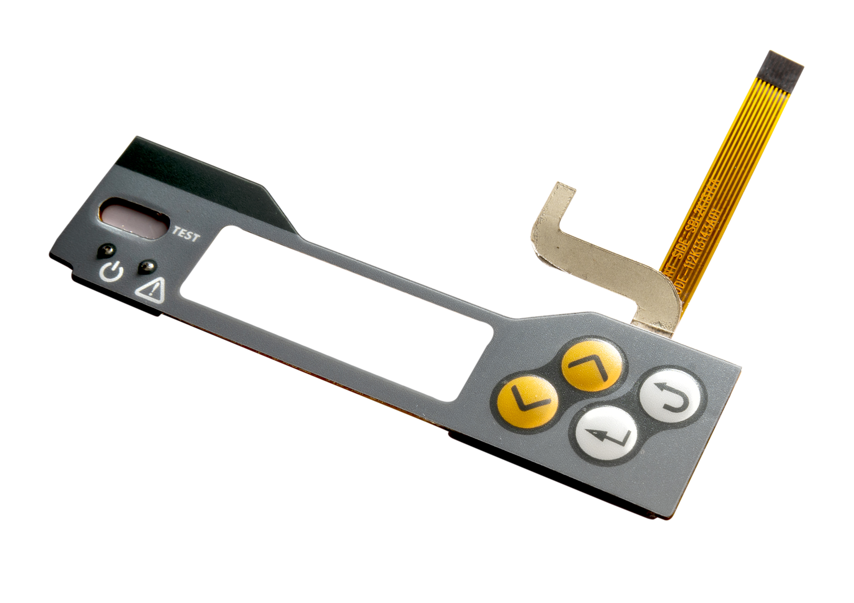 Hard-Coated PET Overlay