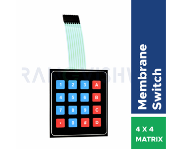 Standard Membrane Keypads 4 x 4