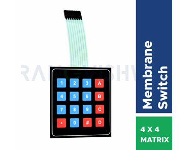 4x4 Universal Matrix Membrane Switch Keypad