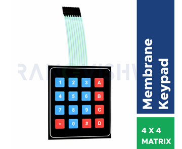 4x4 Universal Matrix Membrane Switch Keypad