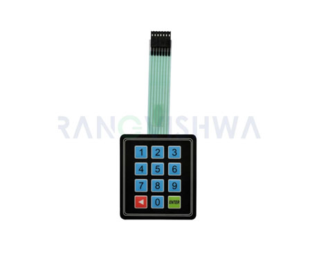 Standard Matrix Membrane Keypad