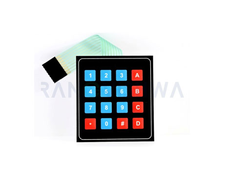 Standard Matrix Membrane Keypad